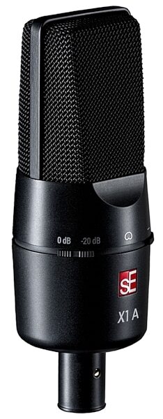 open zoom image for sE Electronics X1 A Large-Diaphragm Condenser Microphone, Black, view