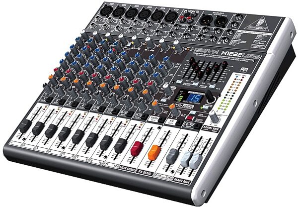 open zoom image for Behringer XENYX X1222USB 16-Channel Mixer with USB, Right
