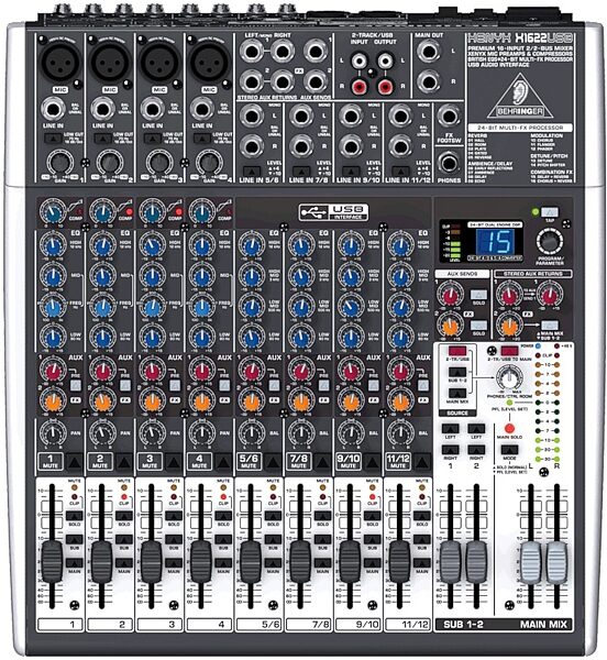 open zoom image for Behringer XENYX X1622USB 16-Channel Mixer with USB, Main