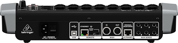 open zoom image for Behringer X18 XAIR Digital Mixer, Rear