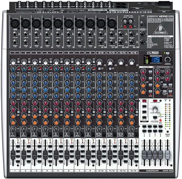 open zoom image for Behringer XENYX X2442USB 16-Channel Mixer with USB, Main