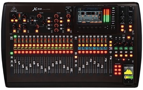 open zoom image for Behringer X32 Digital Mixer (32-Channel), Top