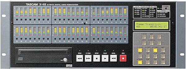 open zoom image for TASCAM X48 48-Track Hybrid Hard Disk Recorder, Main