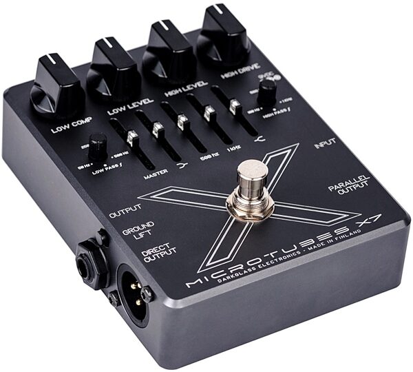 open zoom image for Darkglass Microtubes X7 Multiband Bass Distortion Pedal, New, View2--Microtubes