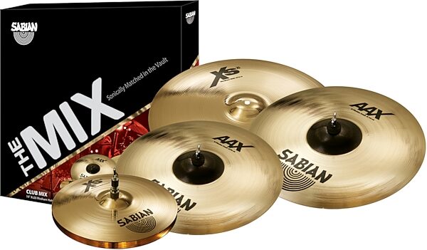 open zoom image for Sabian XS20 and AAX Club Mix Cymbal Package, Main