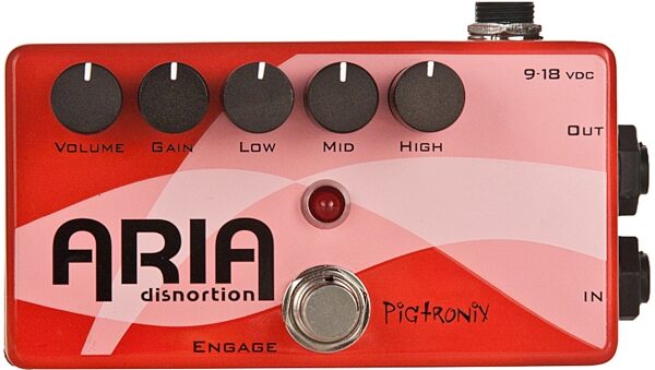 open zoom image for Pigtronix Aria Disnortion Overdrive and EQ Pedal, Main