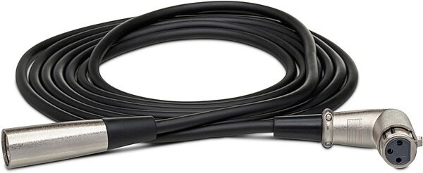 open zoom image for Hosa XFF-100 Right Angle XLR3 Female to XLR3 Male Balanced Interconnect Cable, 25 foot, Open Box (Like New), Action Position Back