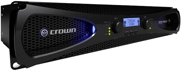 open zoom image for Crown XLS1002 DriveCore 2 Power Amplifier (1100 Watts), New, Angle