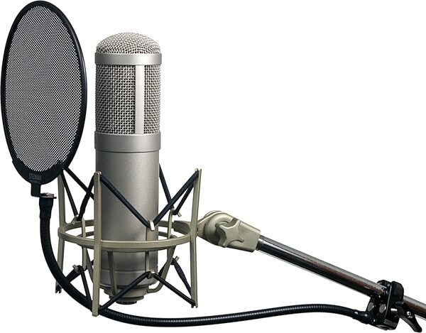 open zoom image for Stedman Proscreen XL V2 Microphone Pop Filter, 6 inch, Action Position Back