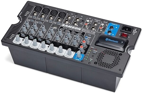 open zoom image for Samson Expedition XP1000 Portable Bluetooth PA System, Open Box (Like New), Mixer - Angle