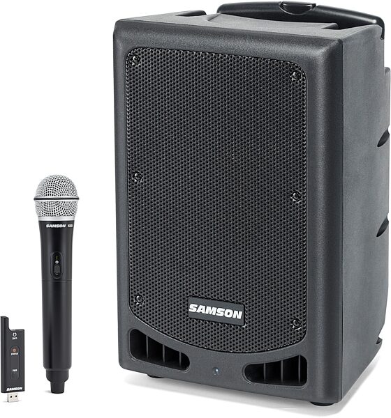 open zoom image for Samson Expedition XP208w Rechargeable PA System, New, Action Position Back