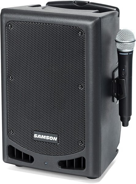 open zoom image for Samson Expedition XP208w Rechargeable PA System, New, Action Position Back