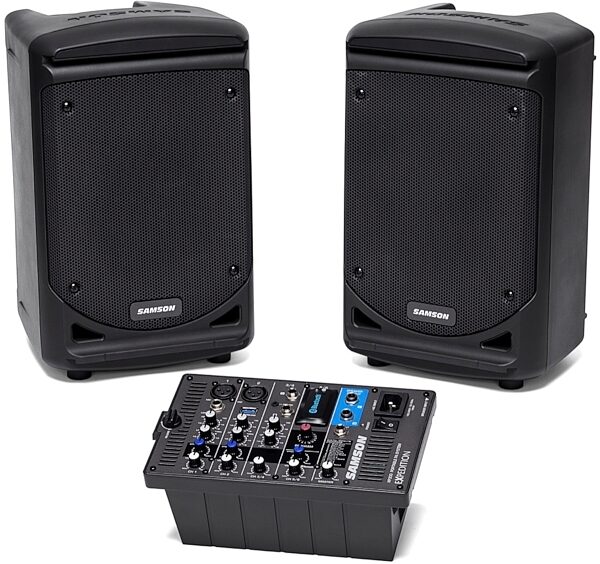 open zoom image for Samson Expedition XP300 Portable Bluetooth PA System (300 Watts), New, ve