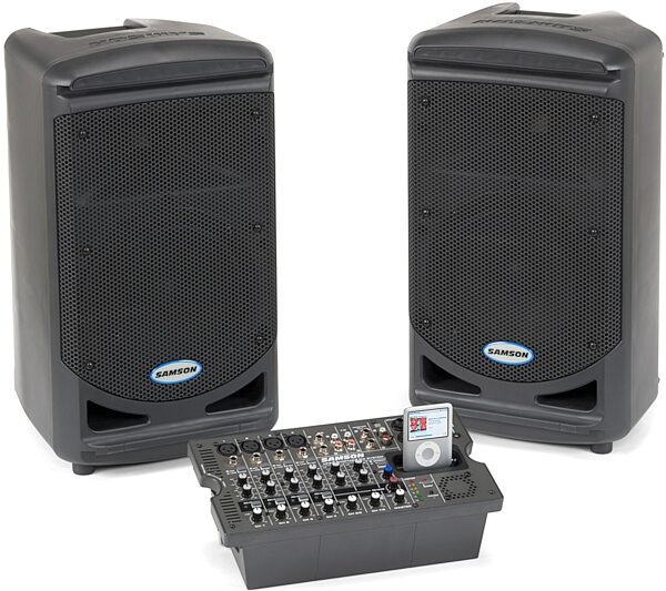 open zoom image for Samson XP308i Portable PA System with iPod Dock, Main