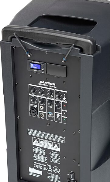open zoom image for Samson Expedition XP312w Rechargeable Portable PA System, Band D (542 - 566 MHz), Action Position Front