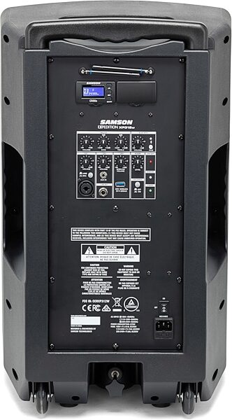 open zoom image for Samson Expedition XP312w Rechargeable Portable PA System, Band D (542 - 566 MHz), Action Position Front