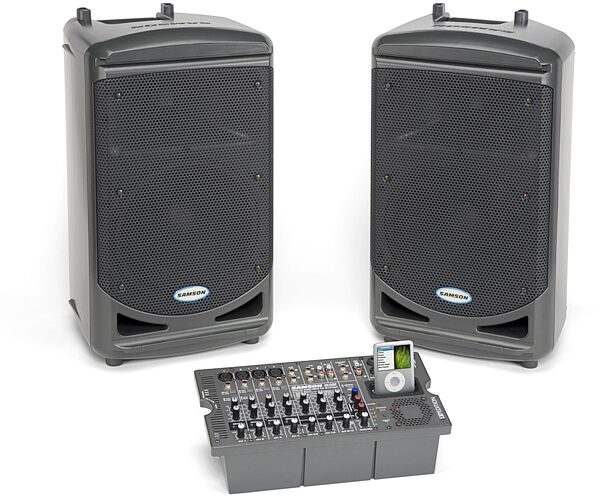 open zoom image for Samson Expedition XP510i Portable PA System with iPod Dock, Main