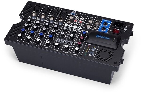 open zoom image for Samson Expedition XP800 Portable Bluetooth PA System (800 Watts), New, Mixer Angle
