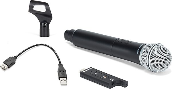 open zoom image for Samson XPD2 Handheld USB Digital Wireless Microphone System, New, Action Position Front