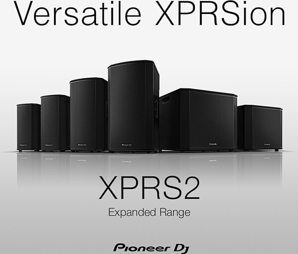 open zoom image for Pioneer DJ XPRS82 Powered Speaker, New, Action Position Back