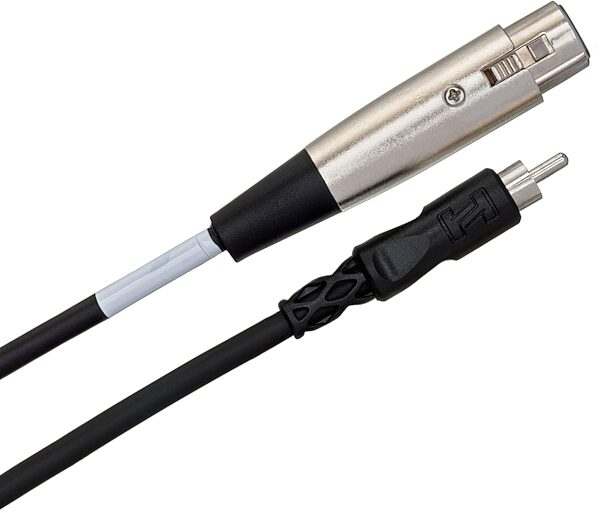 open zoom image for Hosa Unbalanced Interconnect Cable, XLR-3F to RCA, 2 foot, Action Position Back