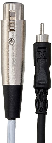 open zoom image for Hosa Unbalanced Interconnect Cable, XLR-3F to RCA, 2 foot, Action Position Back