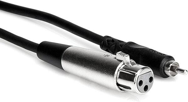 open zoom image for Hosa Unbalanced Interconnect Cable, XLR-3F to RCA, 3 foot, XRF-103, Action Position Back