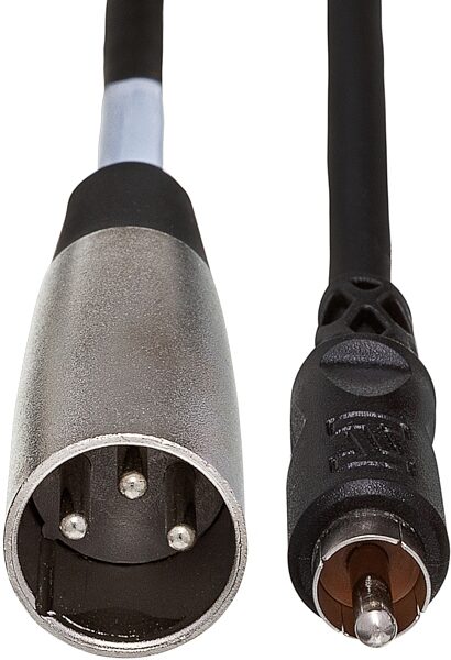 open zoom image for Hosa XRM XLR Male to RCA Interconnect Cable, 2 foot, Action Position Back
