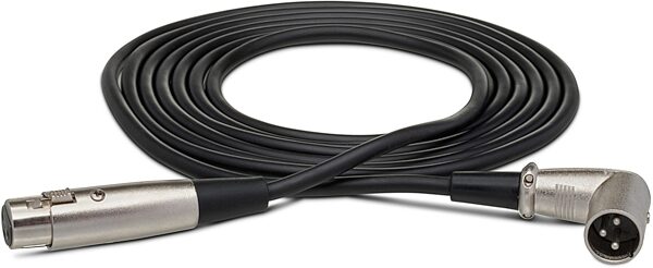 open zoom image for Hosa XRR-100 Balanced Straight XLR-F to Right Angle XLR-M Cable, 1.5 foot, Action Position Back