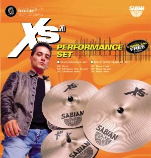 open zoom image for Sabian XS20 Performance Set Cymbal Package, Main