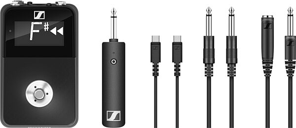 open zoom image for Sennheiser XSW-D Pedalboard Set Digital Wireless Guitar System, New, Main with all components Front