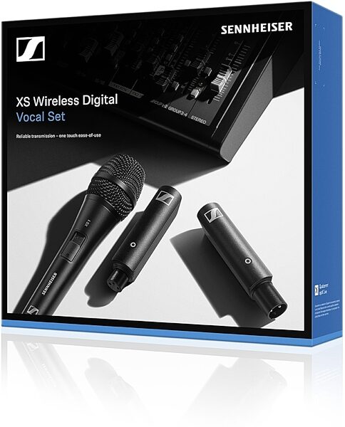 open zoom image for Sennheiser XSW-D Vocal Set Digital Wireless Handheld Microphone System, New, Package