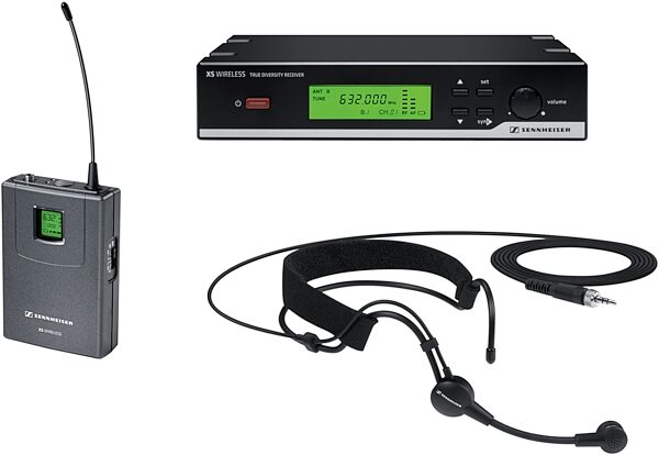 open zoom image for Sennheiser XSW 52 Wireless Headset Microphone Set, Main
