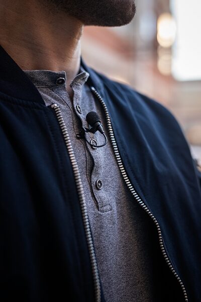 open zoom image for Sennheiser XS Lav USB-C Omni Lavalier Microphone, New, Action Position Front