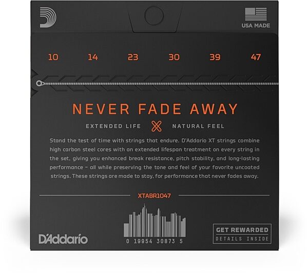 open zoom image for D'Addario XT 80/20 Bronze Acoustic Guitar Strings, 10-47, view