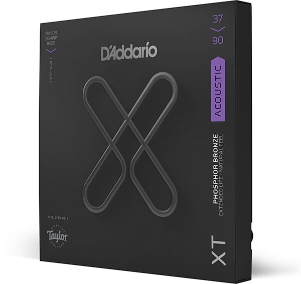 open zoom image for D'Addario XTB3790GS Strings for Taylor GS Mini Bass, New, Action Position Back