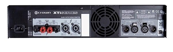 open zoom image for Crown XTi1002 Power Amplifier with DSP (1400 Watts), New, Back
