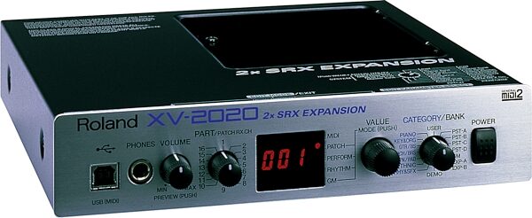 open zoom image for Roland XV2020 64-Voice Expandable Synthesizer Module, Main