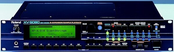 open zoom image for Roland XV5080 128-Voice Advanced Synthesizer Module, Main