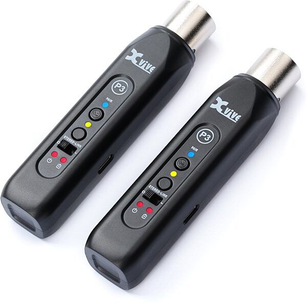 open zoom image for Xvive P3D Dual Bluetooth Wireless Audio Receiver System, New, Action Position Back