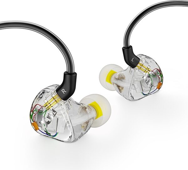 open zoom image for Xvive T9 Dual Balanced Armature In-Ear Monitor Earphones, New, Action Position Back