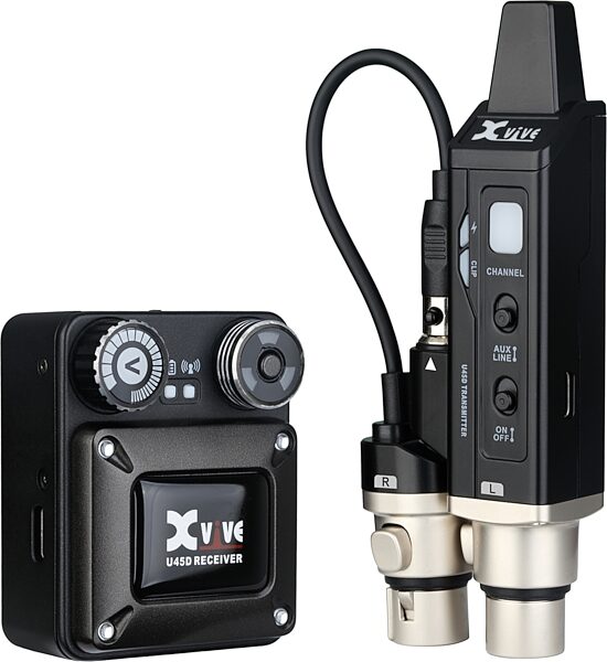 open zoom image for Xvive U45D Stereo 5.8GHz Digital Wireless In-Ear Monitor System, New, Main