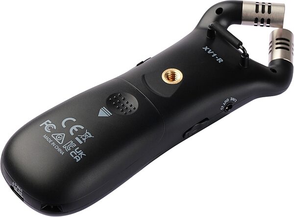 open zoom image for Xvive XV1-R Portable Digital Stereo Recorder, New, Action Position Back