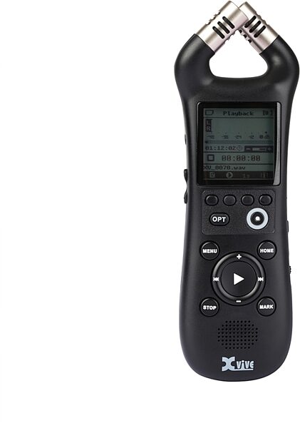 open zoom image for Xvive XV1-R Portable Digital Stereo Recorder, New, Action Position Back