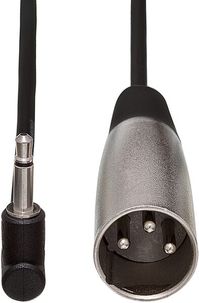 open zoom image for Hosa XVM-305M Microphone Cable, Right-Angle 3.5 mm TS to XLR3M, New, Action Position Back
