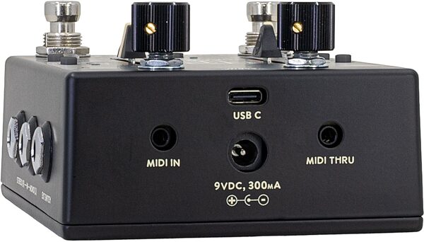 open zoom image for Walrus Audio Xero Polylooper Pedal, Black, Action Position Back