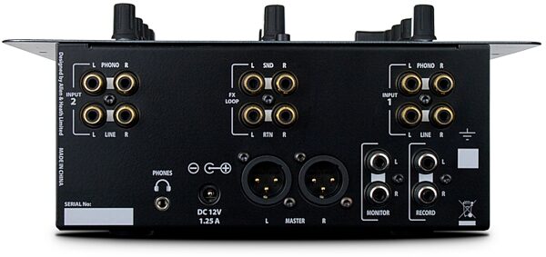 open zoom image for Allen and Heath Xone 22 DJ Mixer (2-Channel), Back