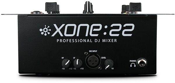 open zoom image for Allen and Heath Xone 22 DJ Mixer (2-Channel), Front Inputs