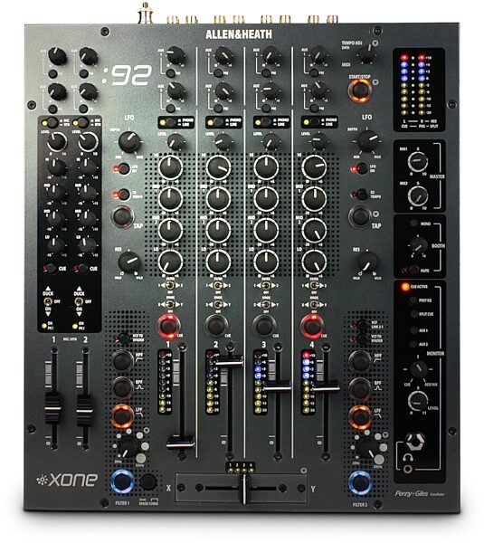 open zoom image for Allen and Heath Xone:92 DJ Mixer (6-Channel), Main
