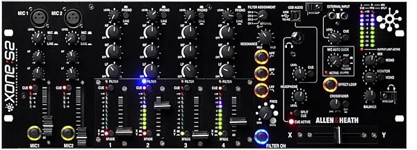 open zoom image for Allen and Heath Xone S2 DJ Mixer (4-Channel), Main